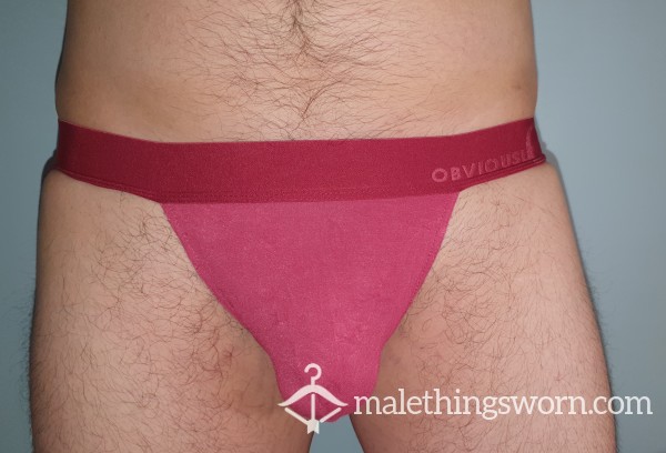 Ultralight Red Jockstrap From Obviously - M