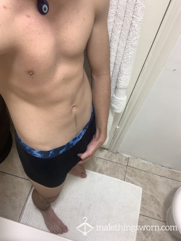 *sold* Unbranded Black Boxers