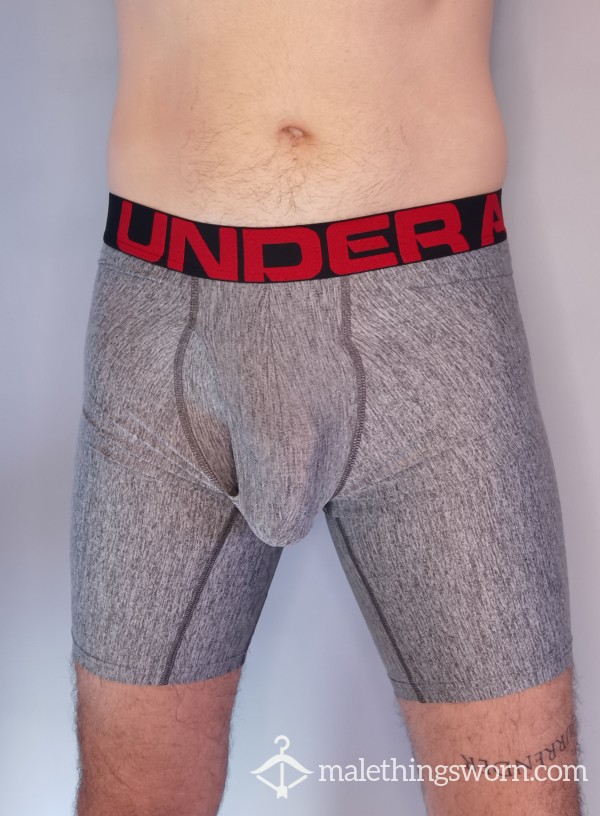 *SOLD* Have Similar Ones Though UnderArmour Compression X Boxers, These Are FITTED 🥵
