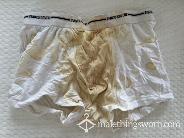 XL Underwear With Cum For More Than 50 Times On It