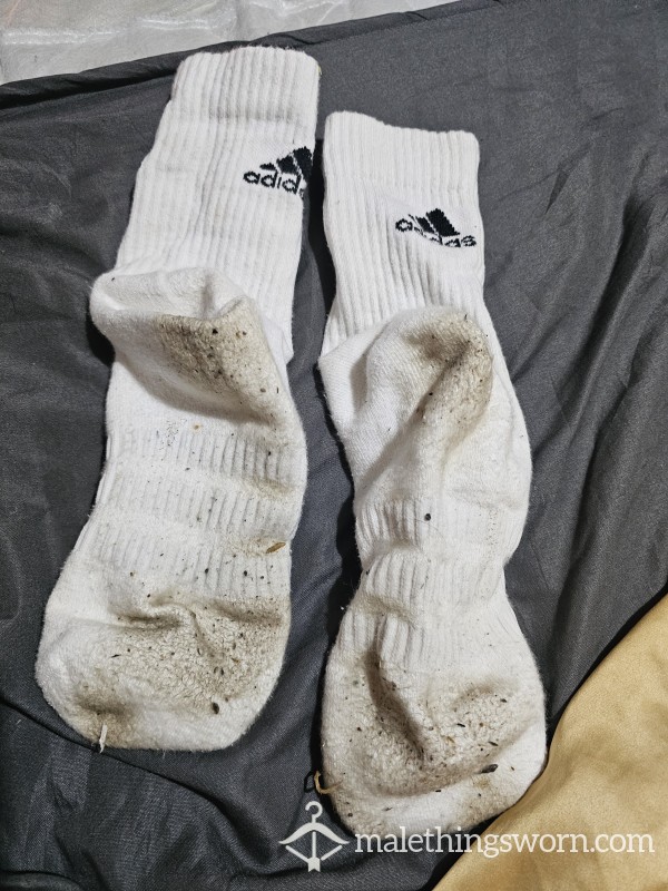 Used Adidas Gym Socks