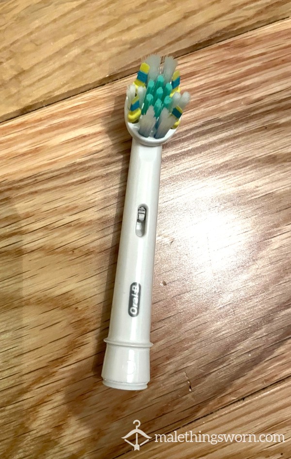 Used And Abused Electric Oral-B Toothbrush Head