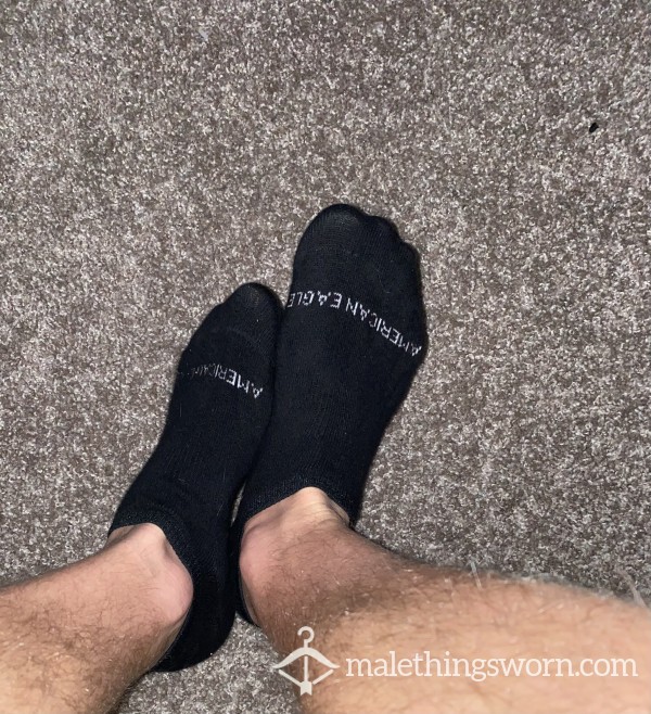 Used Black Mens Socks