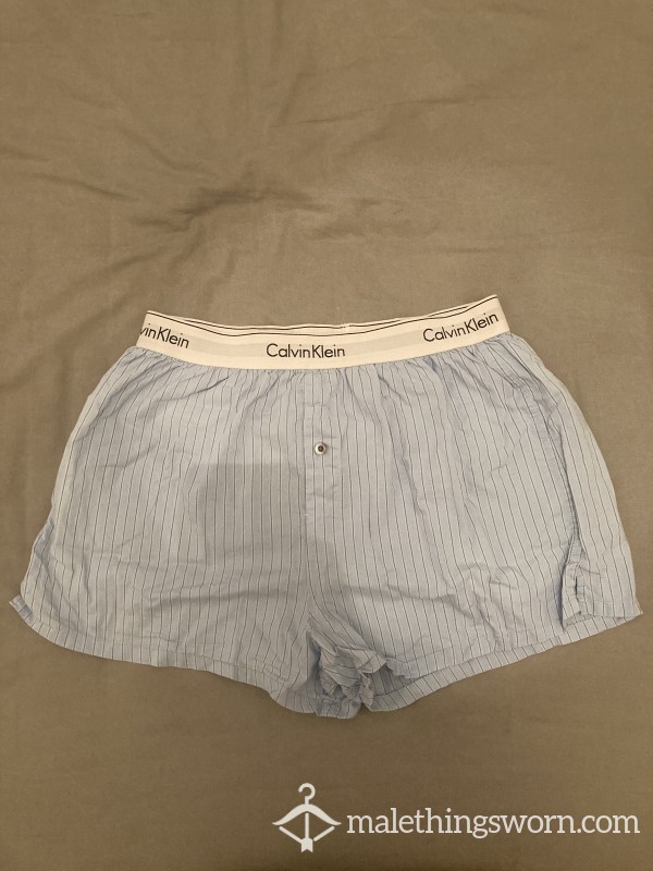 Used Calvin Klein Boxer Shorts - You Can Have Them However You Want: Covered In Cum, Piss, Spit, Sweat, Stink... Whatever ;)