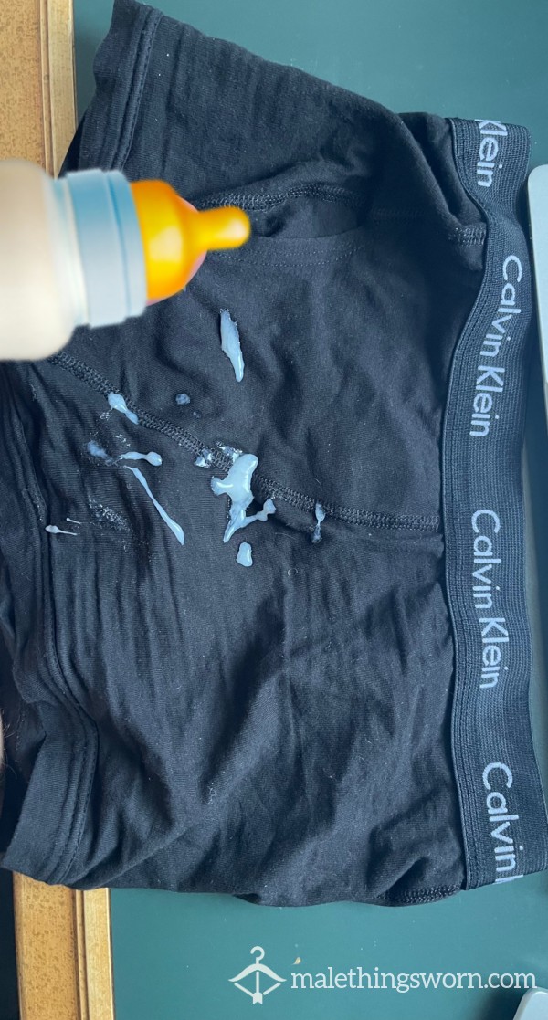 (Sold)Used Calvin’s Cum Rag