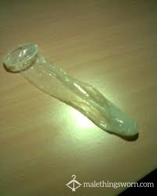 Used Condom - Thick Load