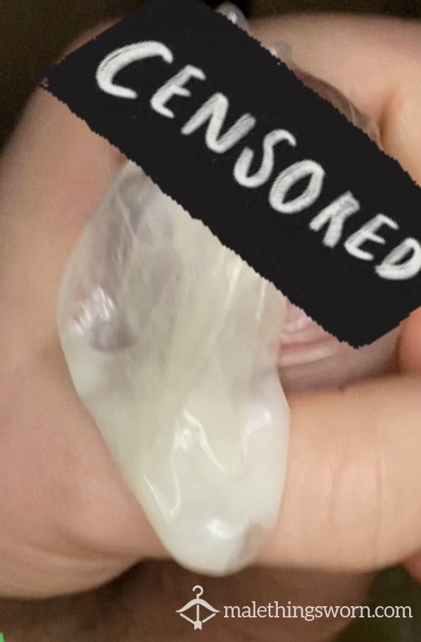 Used Condom & Cum