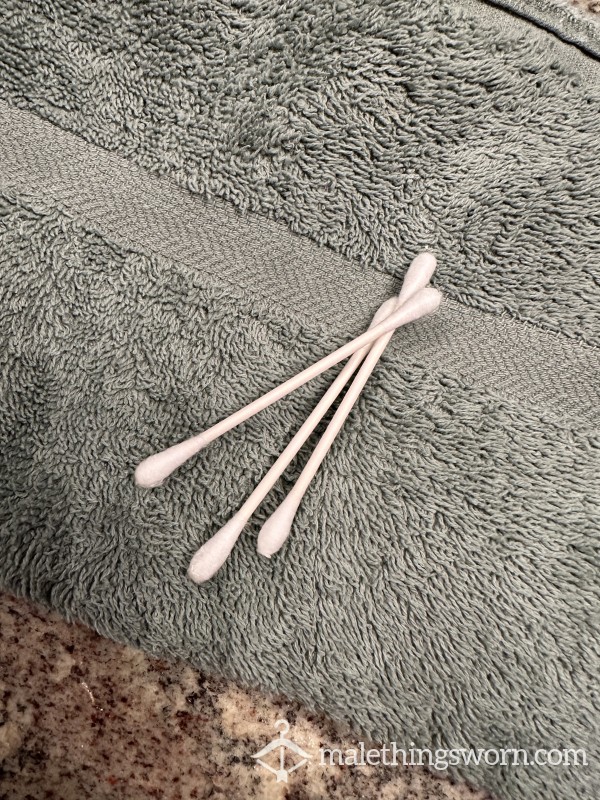 Used Cotton Swabs