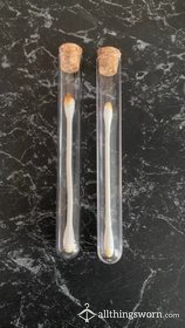 Used Cotton Tips, Cotton Buds