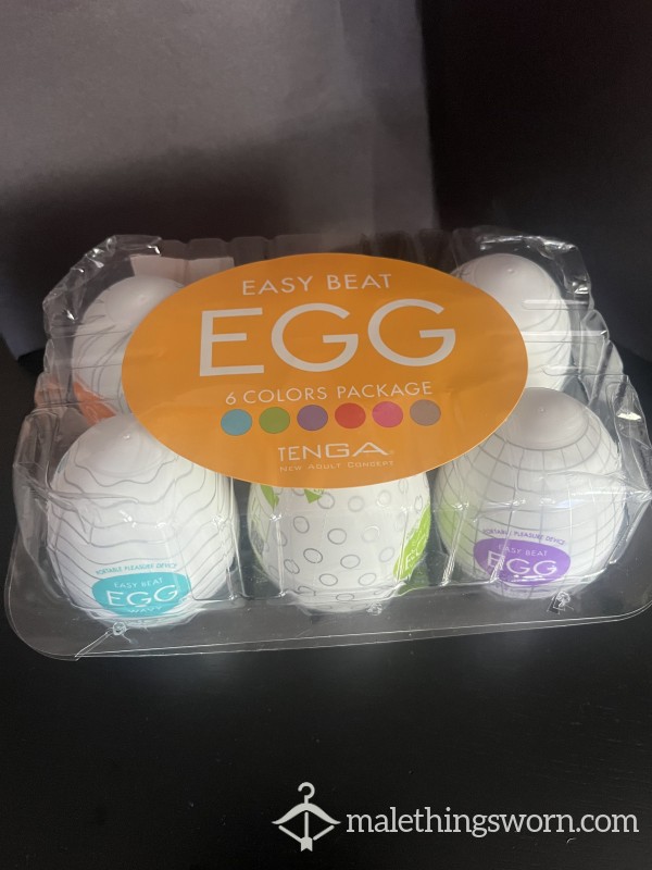 CUM Filled Tenga Egg