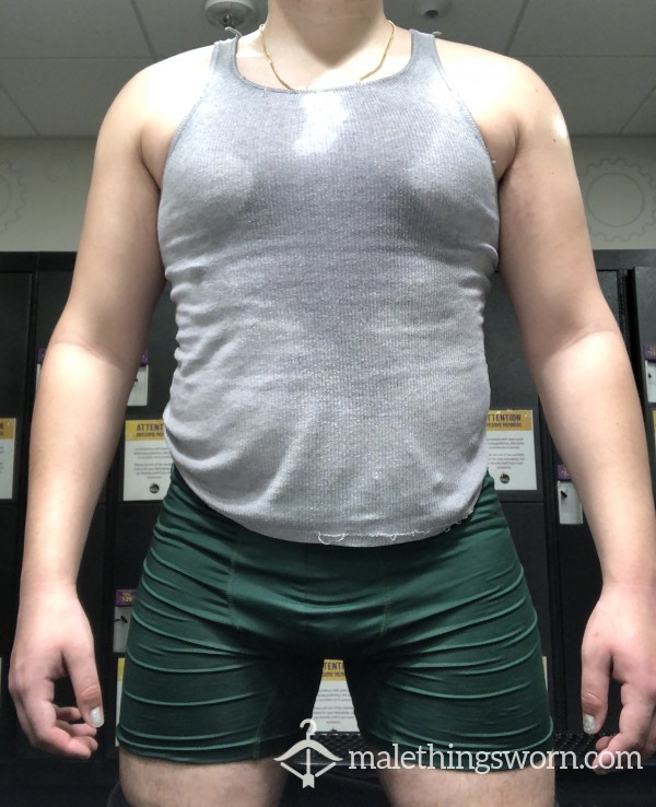 Used Green Compression Boxers