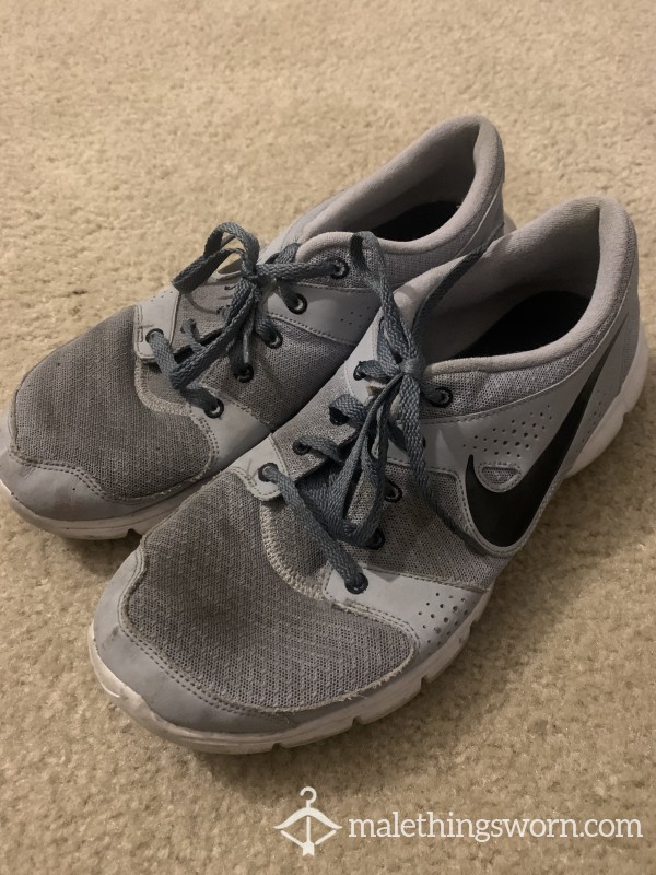 Used Grey Nike Sneakers (Size 10.5 US)