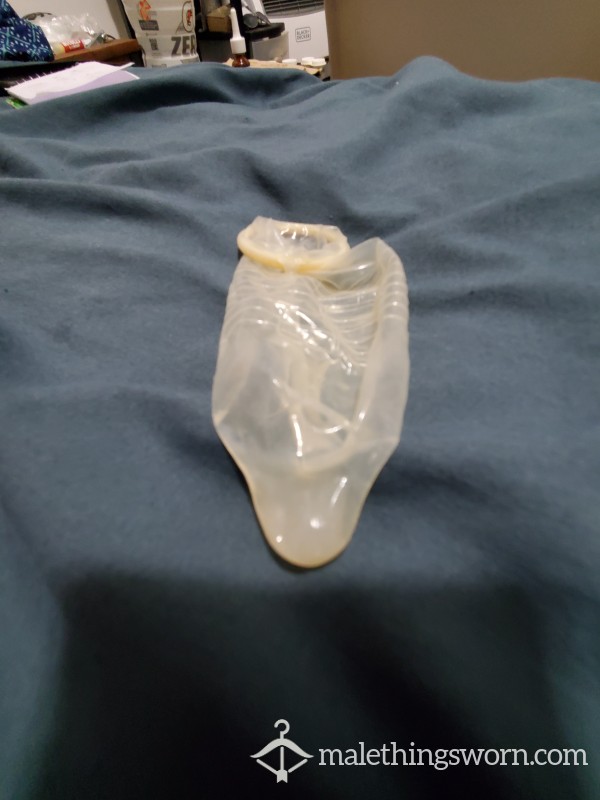 Used Hookup Condom
