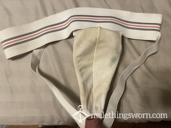 ***SOLD*** Sweaty Used Jock Strap With Cup