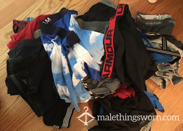 Used Men's Custom Underwear Briefs Boxers