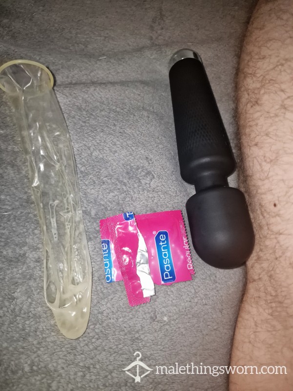 Used Rubber And Cum Video