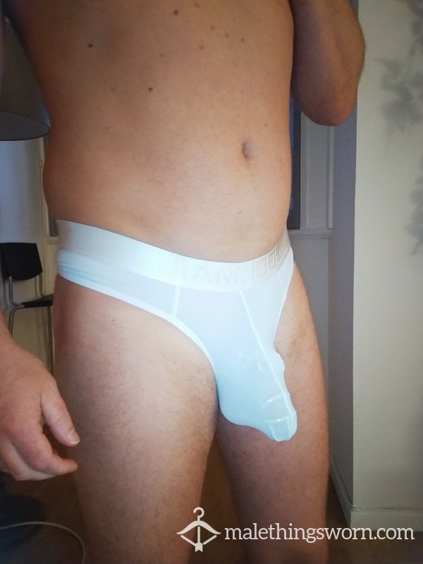SOLD (07/03/2024) Used Sub Bois White Lycra Thong