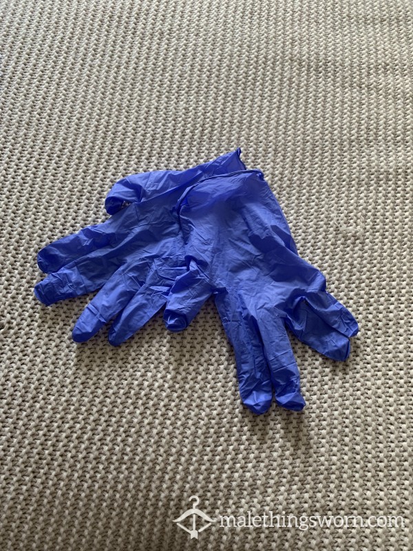 Used Sweaty Lab Gloves 🥼 🧪