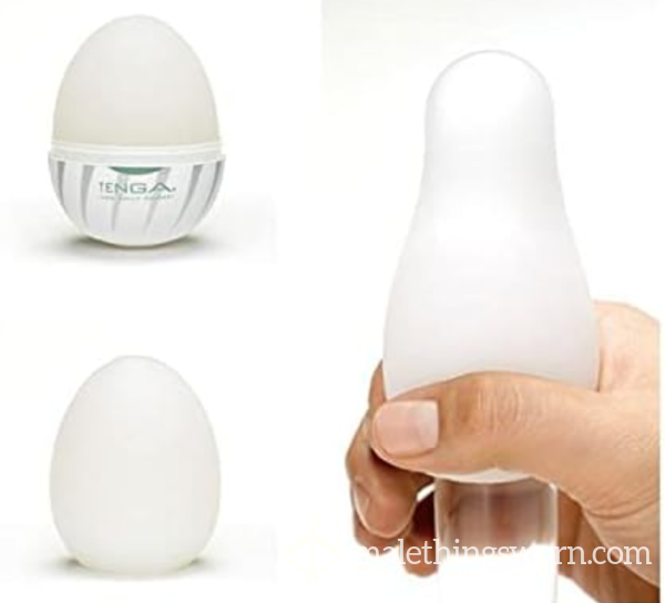 Used Tenga Egg, Cum Filled Is Optional.