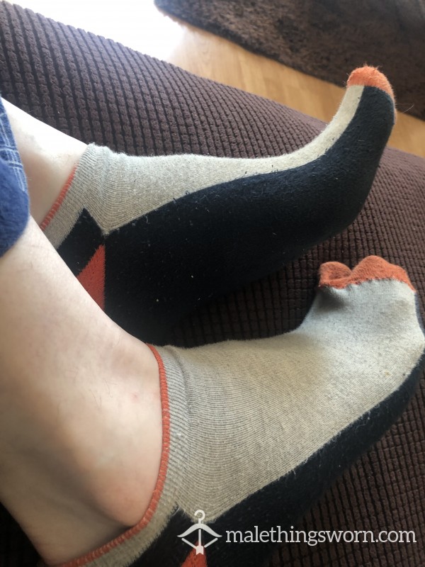 Used Trainer Socks 1 Weeks Wear