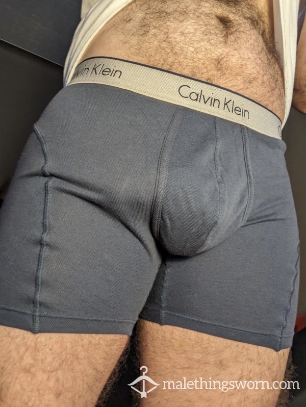 Used Well-worn CK Boxer Briefs - Large - Free Shipping
