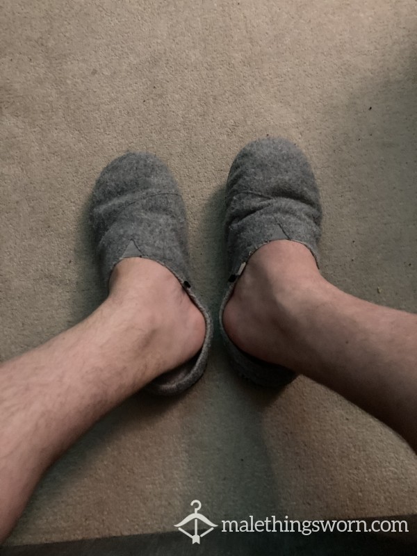 Used, Worn And Smelly Slippers