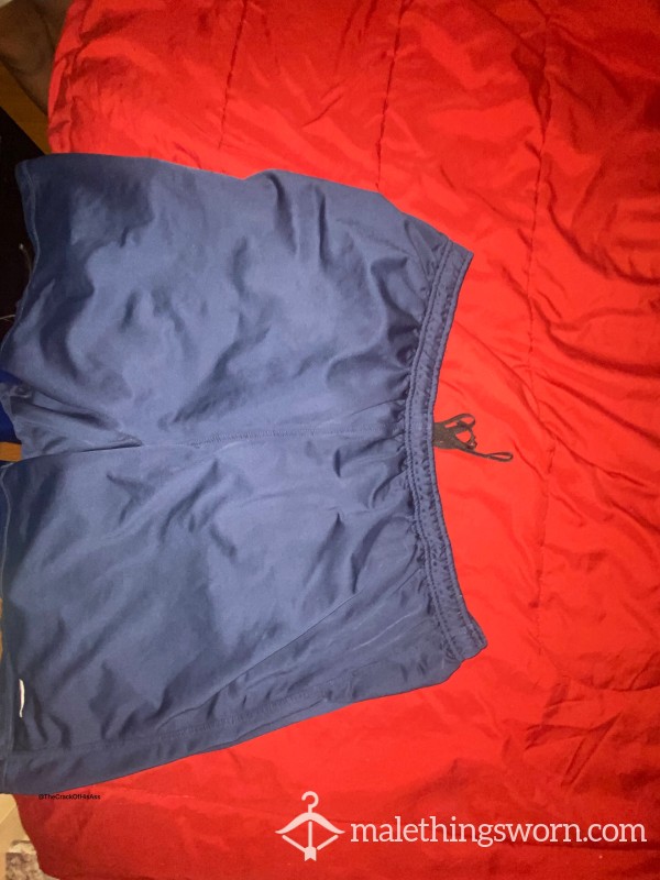 Used/Worn Blue Nike Shorts