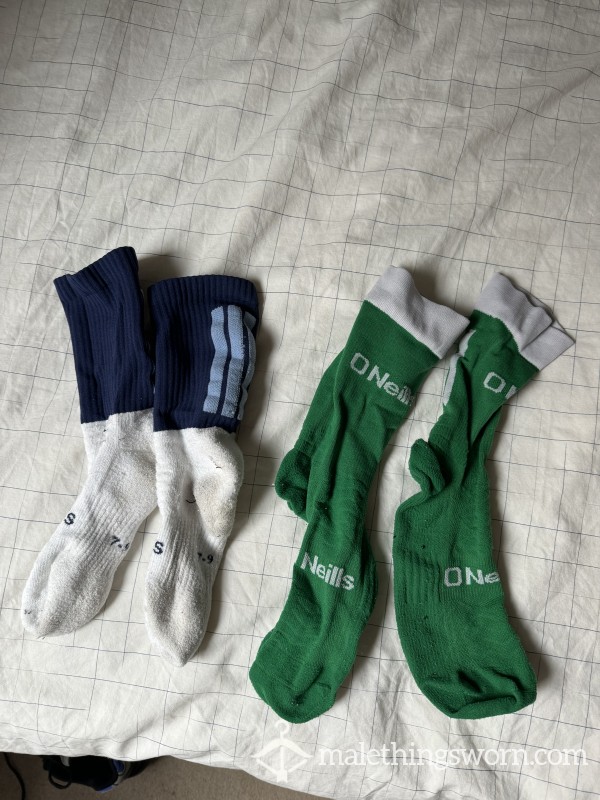 Very Used Football Socks
