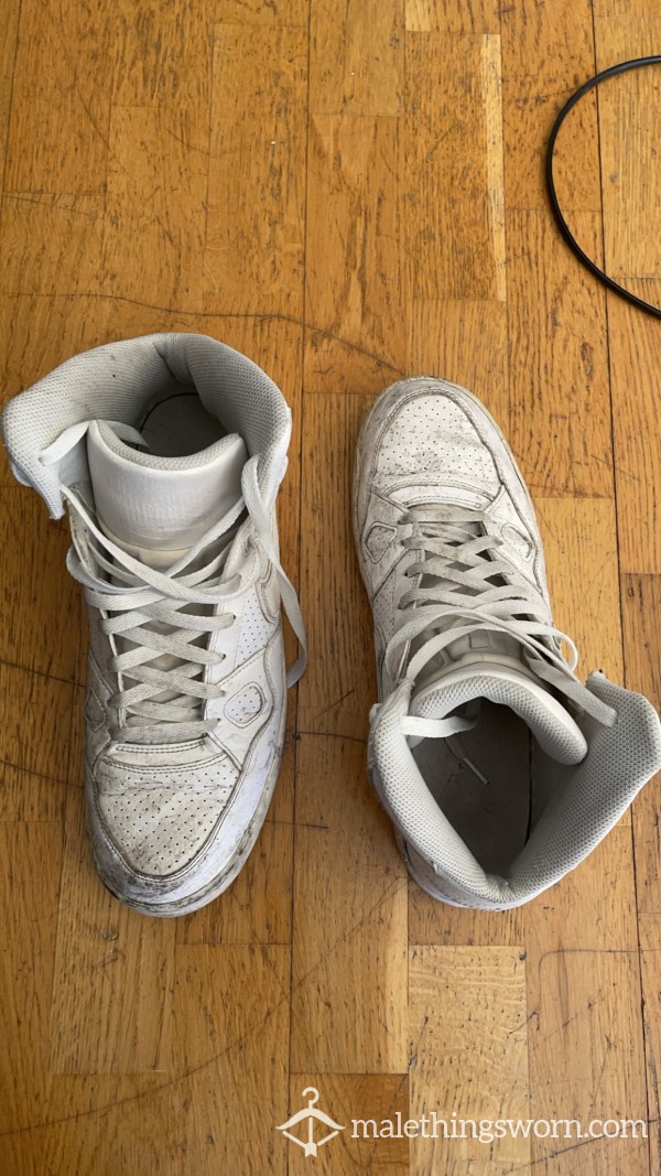 Very Used White Shoes