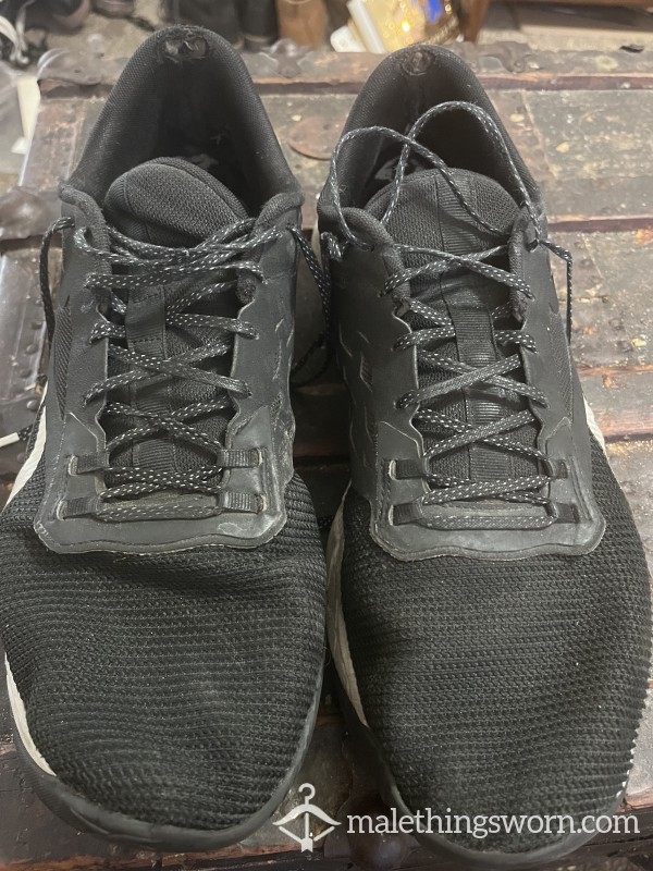 Very Worn Gym Shoes