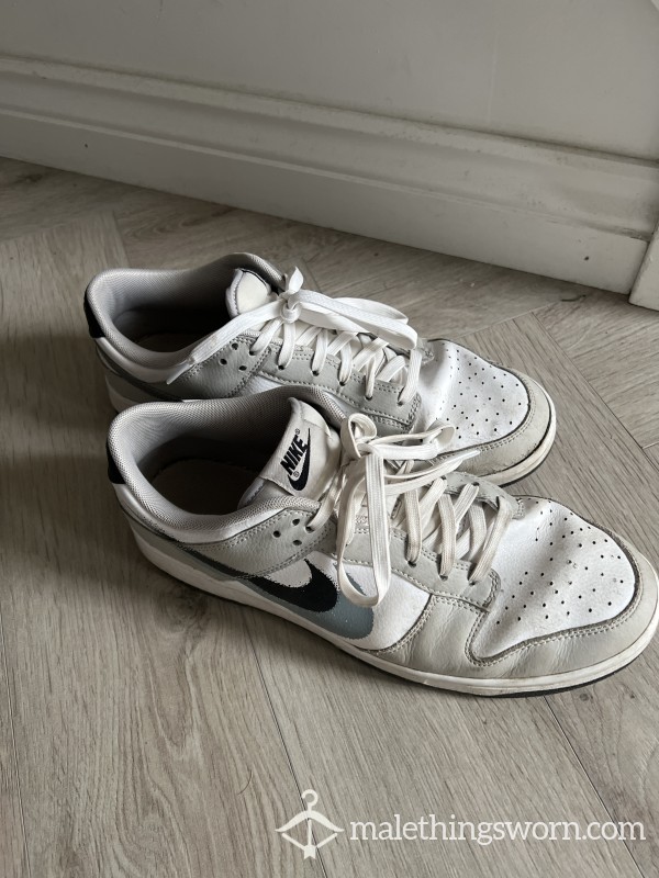 Very Worn Smelly Nike Dunk Trainers