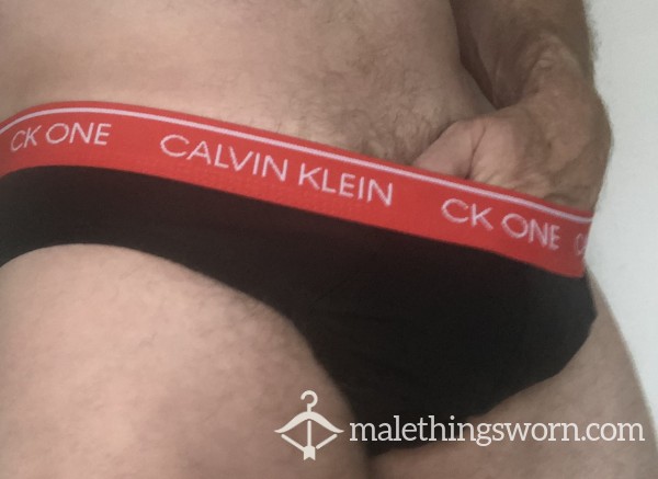 SOLD - Message Me About Similar Items: VIRGIN - CK Briefs (Red Band)