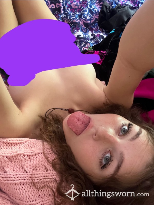 Want To Cum All Over My Pretty Little Body? 😉💦💜