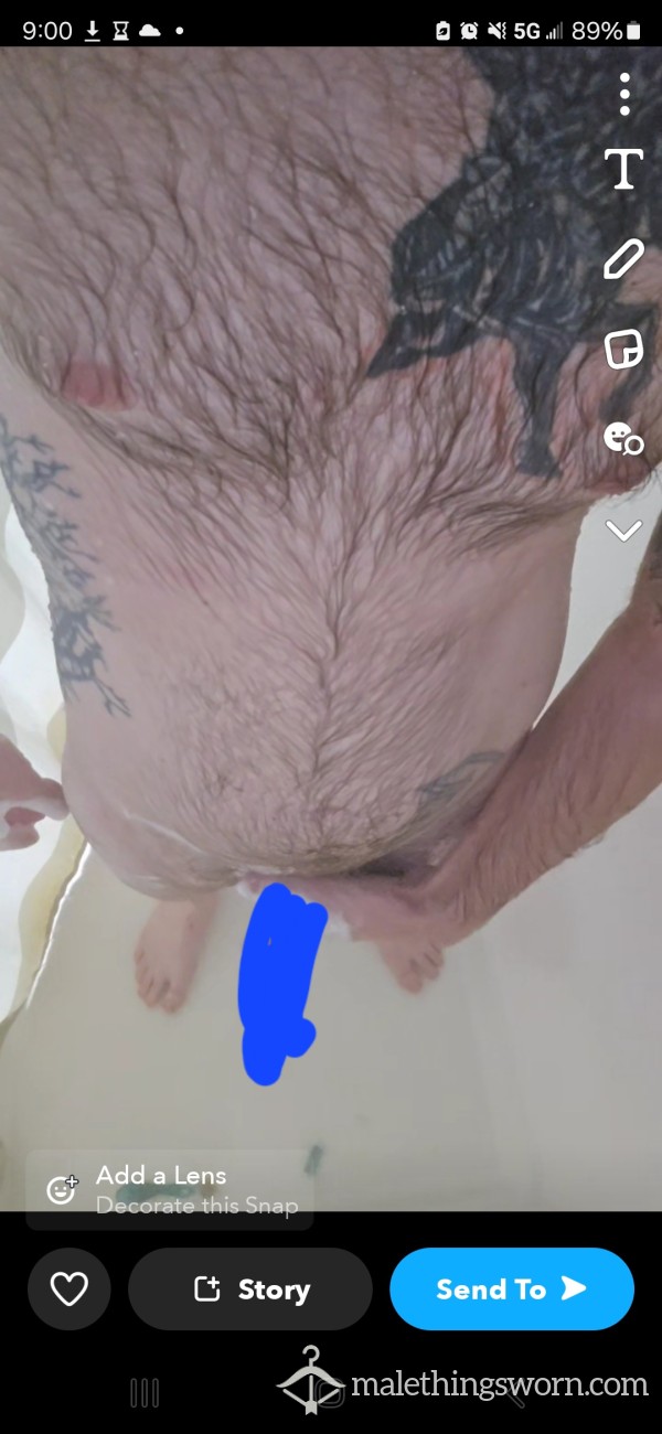 Washing My Cock