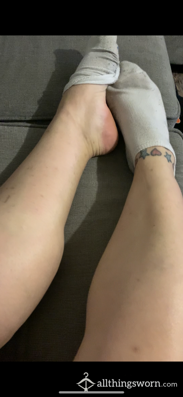 Watch Me Take My Stinky Socks Off With My Feet And Stretch My Toes Out