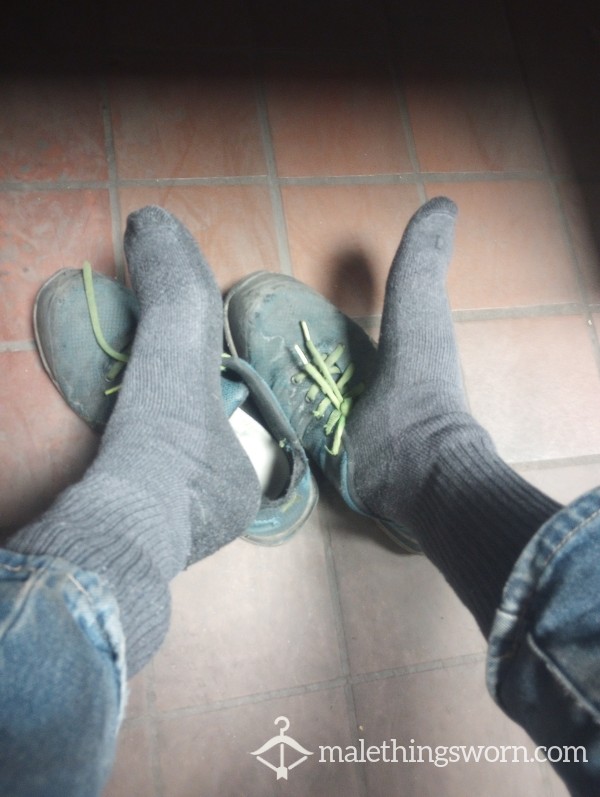 Dickies Works Socks Black And Grey!