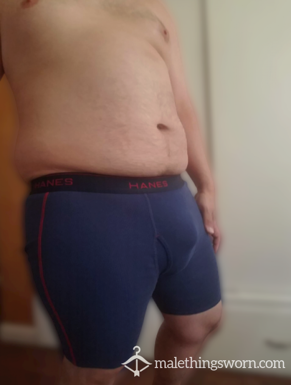 Well Loved Navy Blue Boxer Briefs