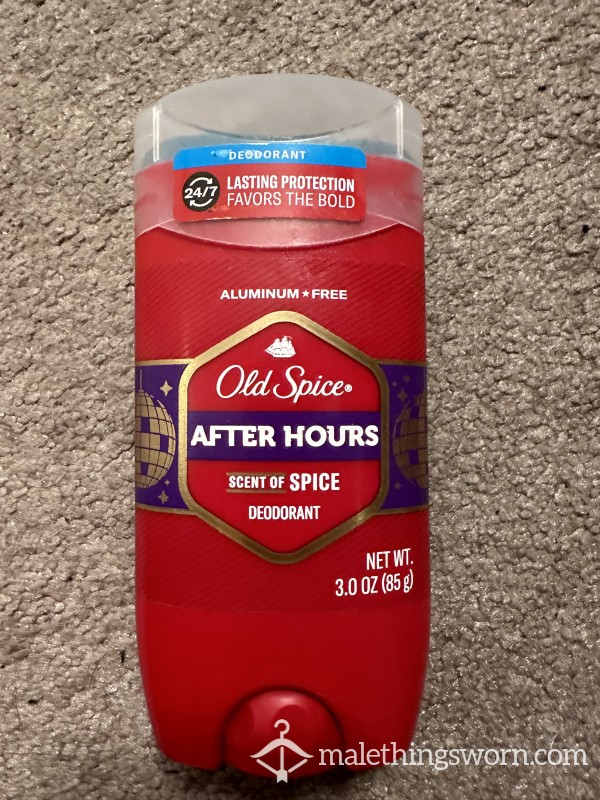 Well Used Deodorant - Old Spice After Hours