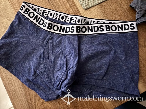 Well Worn Aussie Bonds Briefs - One Or Two Loads Possible From My Husband And Me