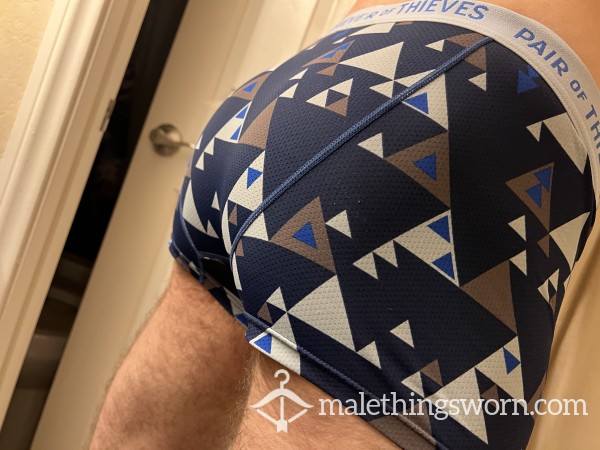 Well Worn Blue Briefs❤️ As Dirty As You Want🥵😏