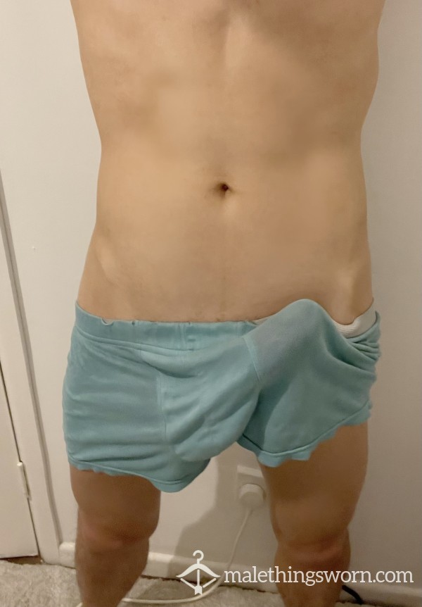 (SOLD) Well Worn Boxer With Cum