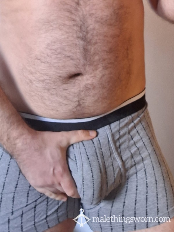 Well Worn Grey Boxers
