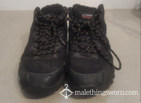 Well-Worn, Black Li-Ning Hiking Boots