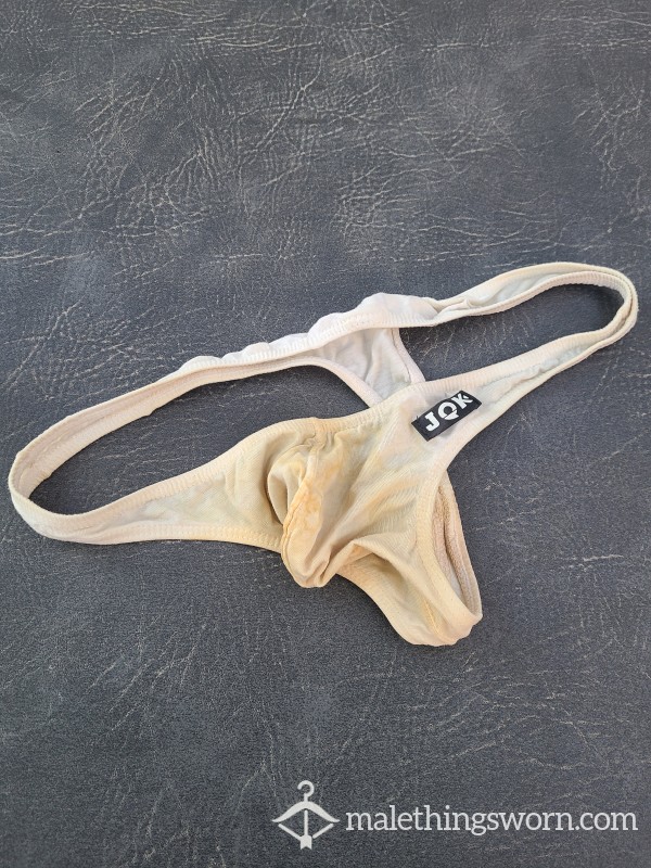Well Worn, Stained Med JOK Thong