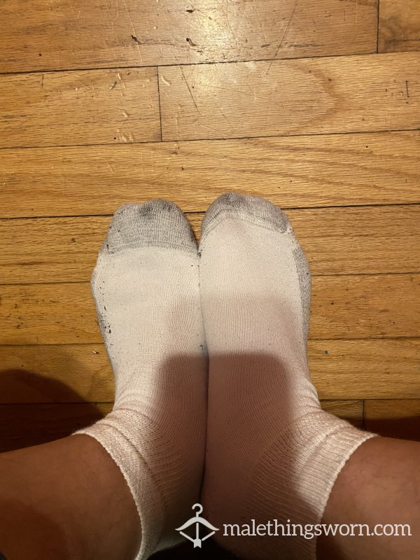 Worn Ankle Socks
