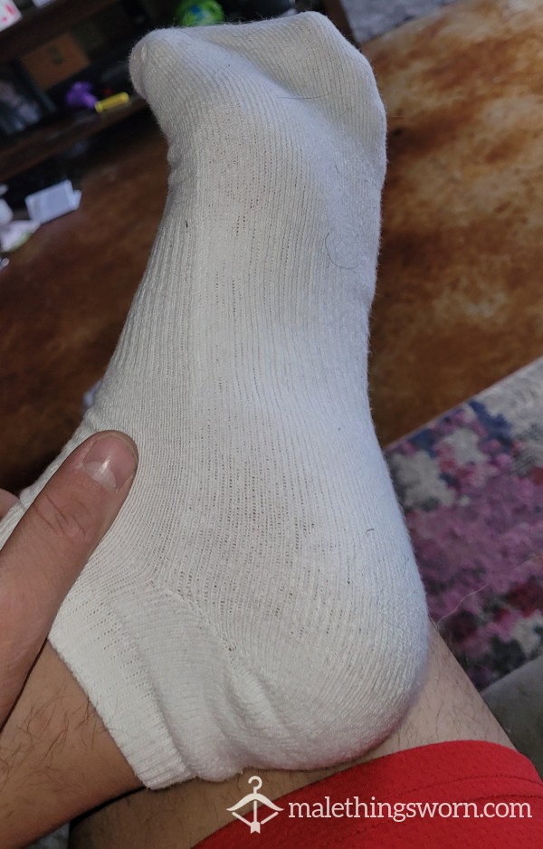 White Ankle Socks 48 Hour Wear
