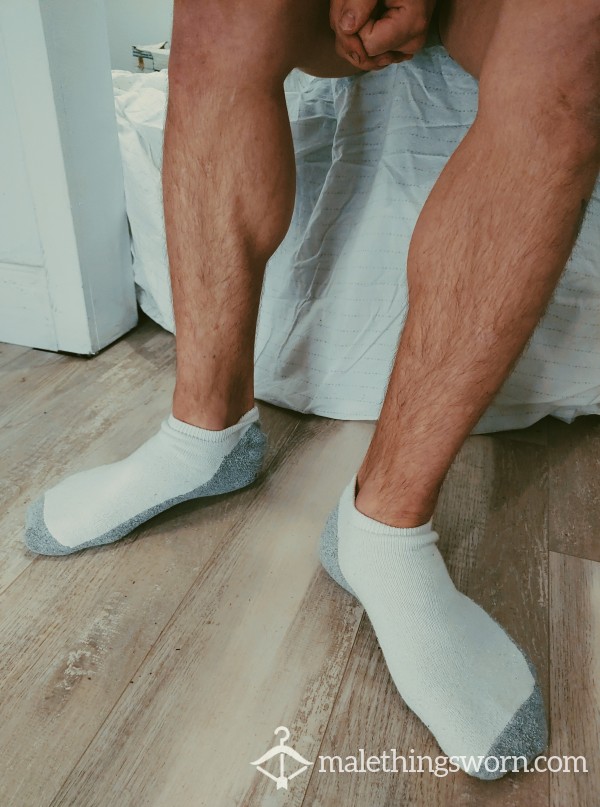 White Athletic Socks