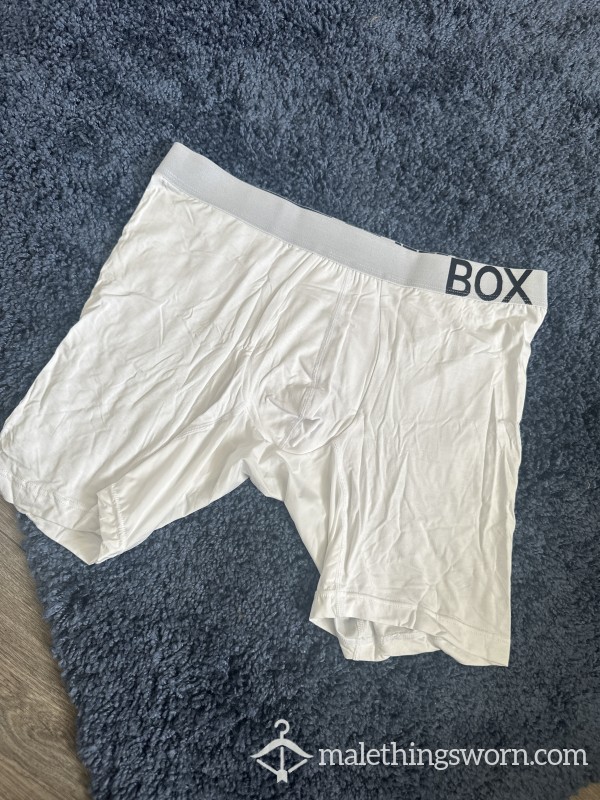 White Box Boxers L
