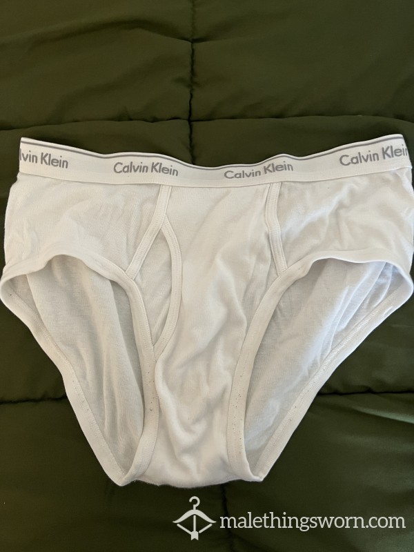 White CK Underwear