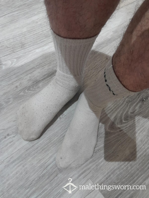 White Dirty Socks